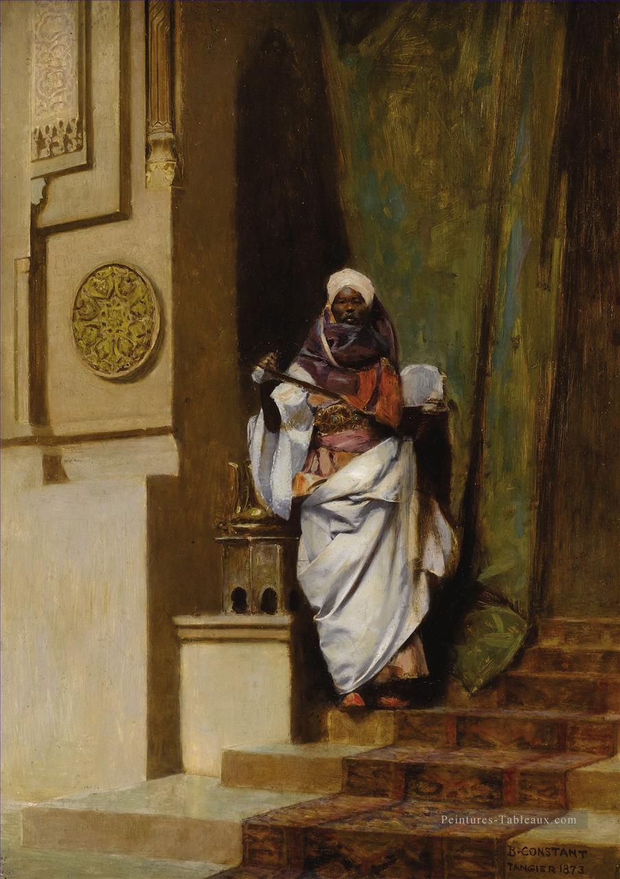 Le sentinelle Jean Joseph Benjamin Constant orientaliste Peintures à l'huile